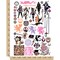 Knight Dungeons Dragons Wizards Medieval Fantasy Temporary Tattoo Water Resistant Fake Body Art Set Collection